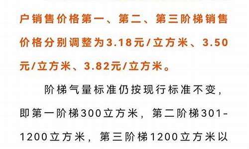 邢台天然气价格调整原因分析报告_邢台市天然气价格